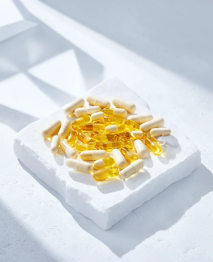 Natural supplement capsules